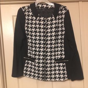 Houndstooth jacket